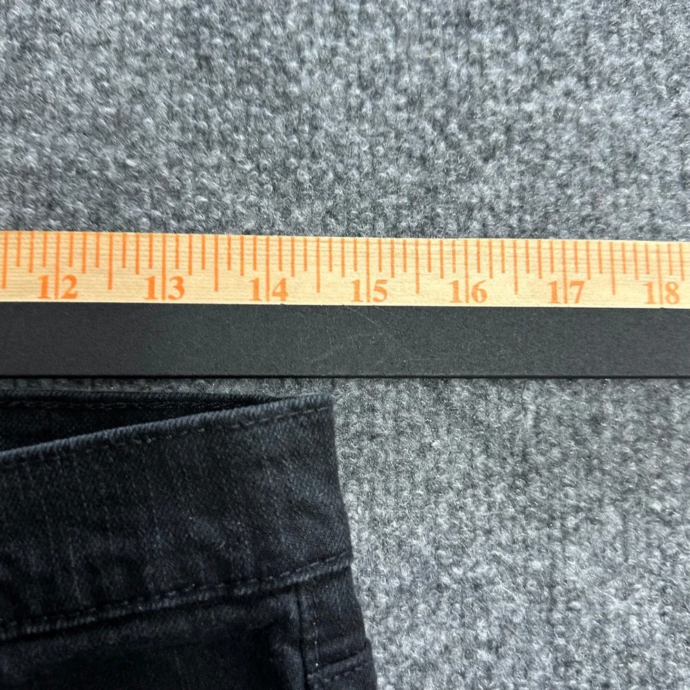 Levi's Jeans Mens Size 29x30 Black Straight Leg Denim Casual Classic Stretch